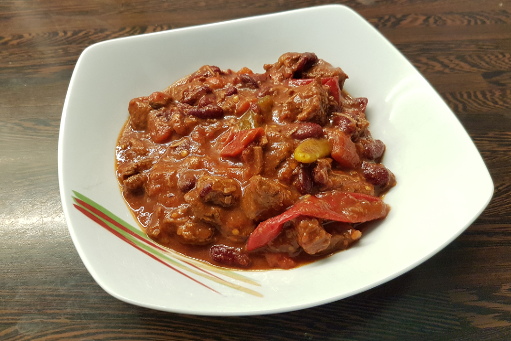 Recept: Rogerovo chili a fazolový guláš