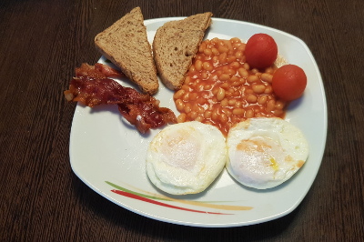 Recept: Anglická snídaně